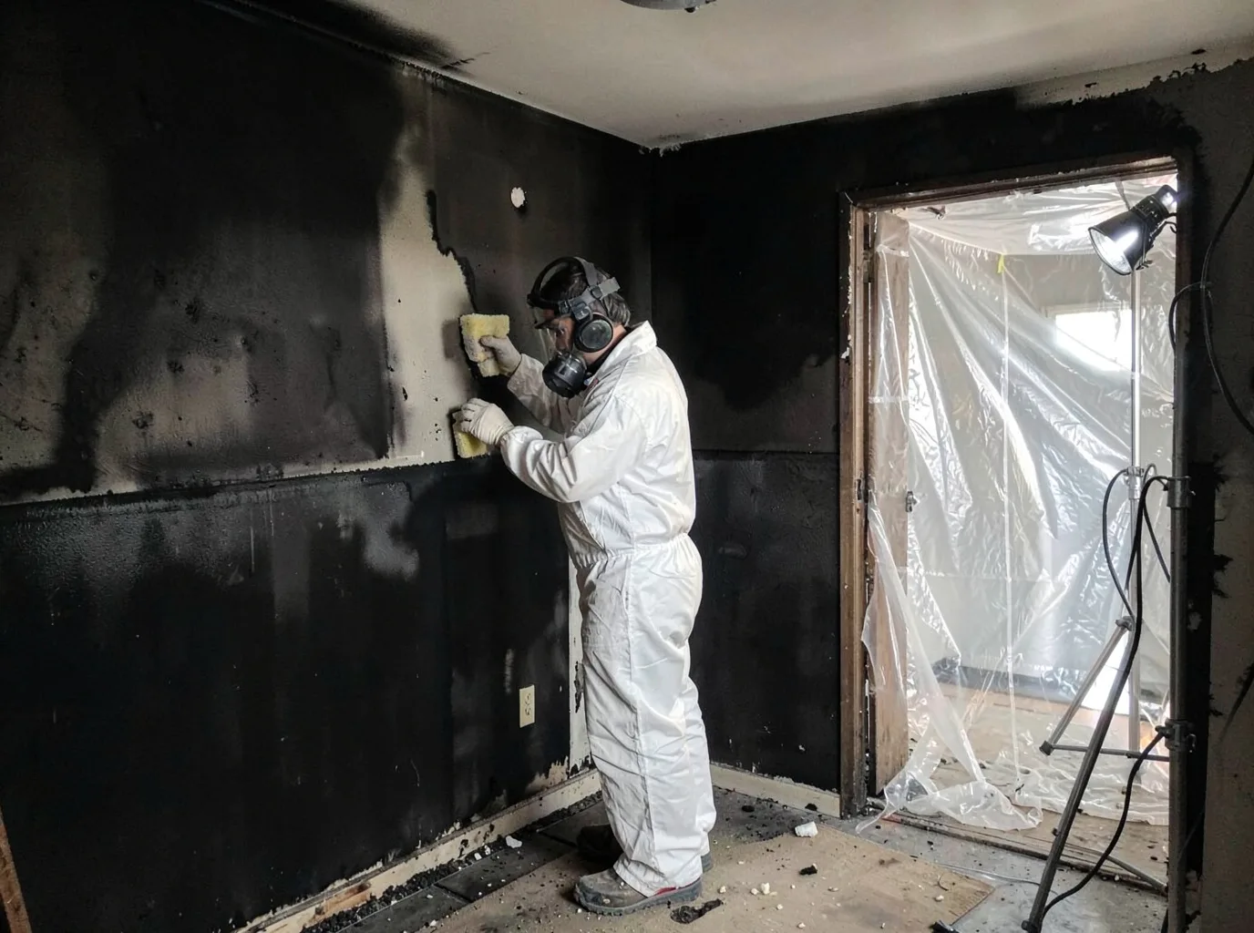 Fire Damage Restoration company in Manns Choice, PA